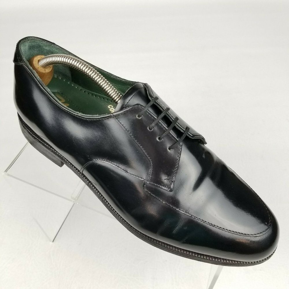 Vintage Nettleton Mens Apron Toe Oxfords 10 Wide